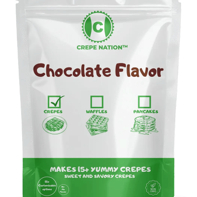 Rich Chocolate Flavor Crepe Mix