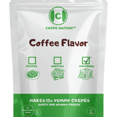Premium Coffee Pancake Mix for Breakfast