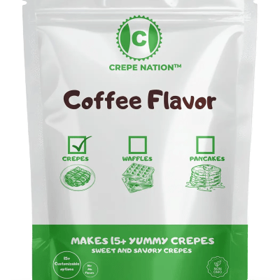 Gourmet Coffee Flavor Crepe