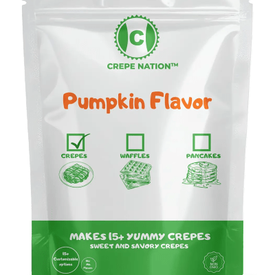 Pumpkin Flavor Crepe Mix