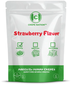 Gourmet Strawberry Flavor Crepe Mix