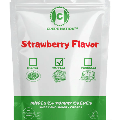 Delicious Strawberry Waffle Mix for Breakfast