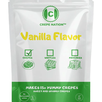 Vanilla Crepe Mix: Irresistible Flavor and Quality