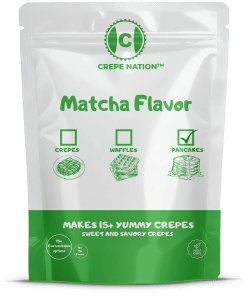 Delicious Fluffy Matcha Pancake Mix