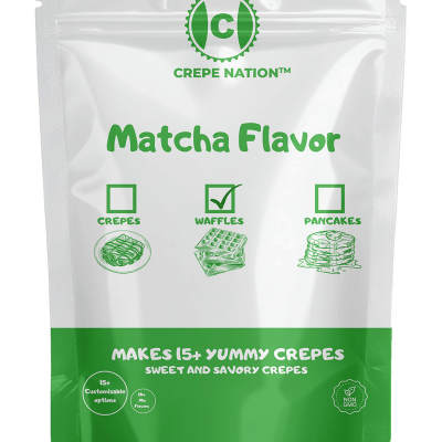 Classic Matcha Flavor Waffle Mix