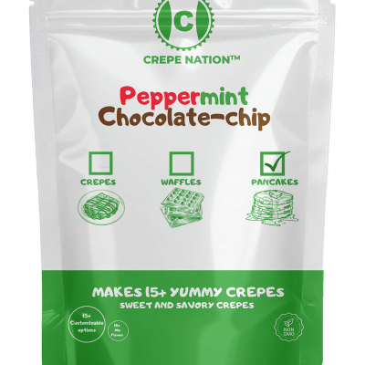 Peppermint Chocolate-Chip Pancake Mixes