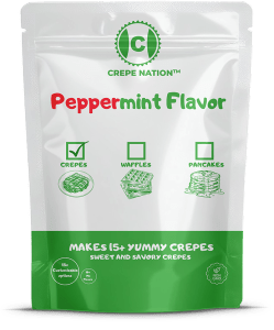 Seasonal Peppermint Crepe Mix