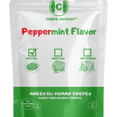 Seasonal Peppermint Crepe Mix